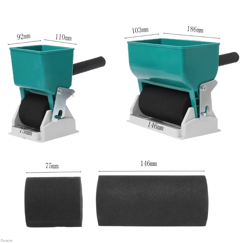 

180/320mL Portable Handheld Glue Applicator Roller Manual Gluer For Woodworking Damom