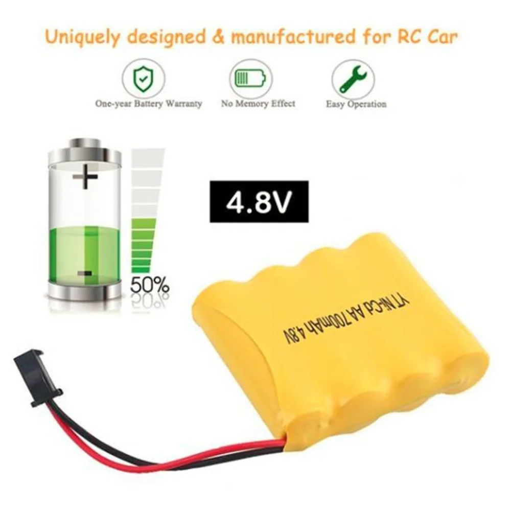 4 8 V 700mAh Батарея с SM разъемом перезаряжаемая никель-Хромовая батарея запасная