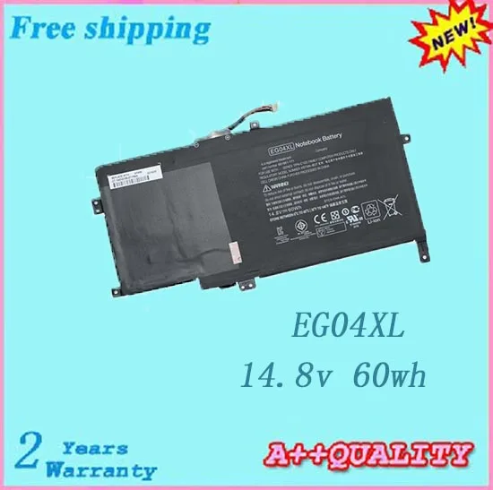 Абсолютно Новый аккумулятор для ноутбука HP EG04 EG04XL HSTNN DB3T TPN C103 C108 бесплатная