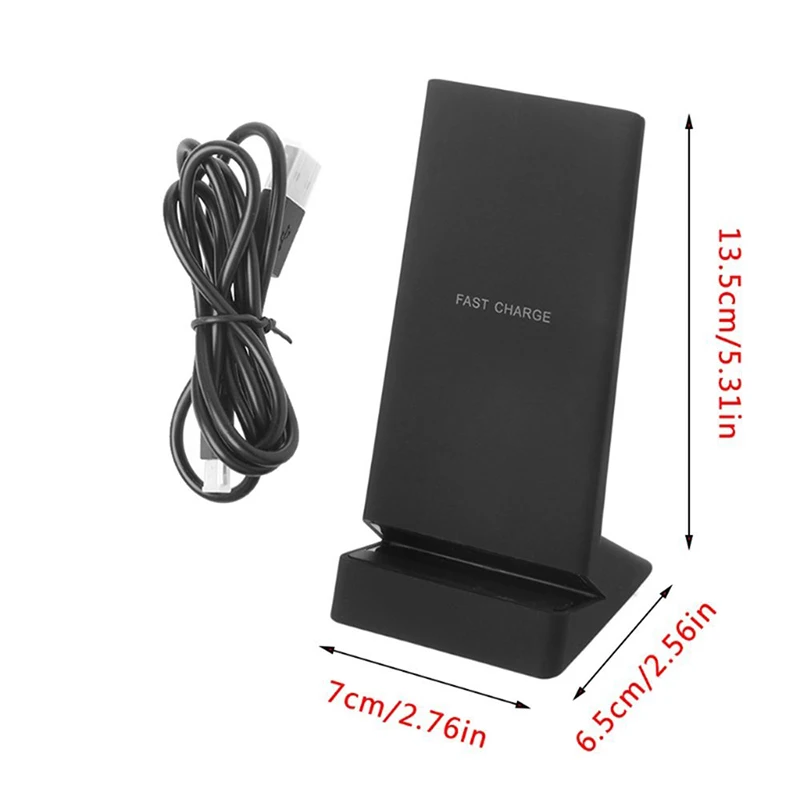 Беспроводное зарядное устройство SuntaihoQi для iPhone X XS Samsung Huawei P30 Pro Xiaomi mi 9 10W быстрая