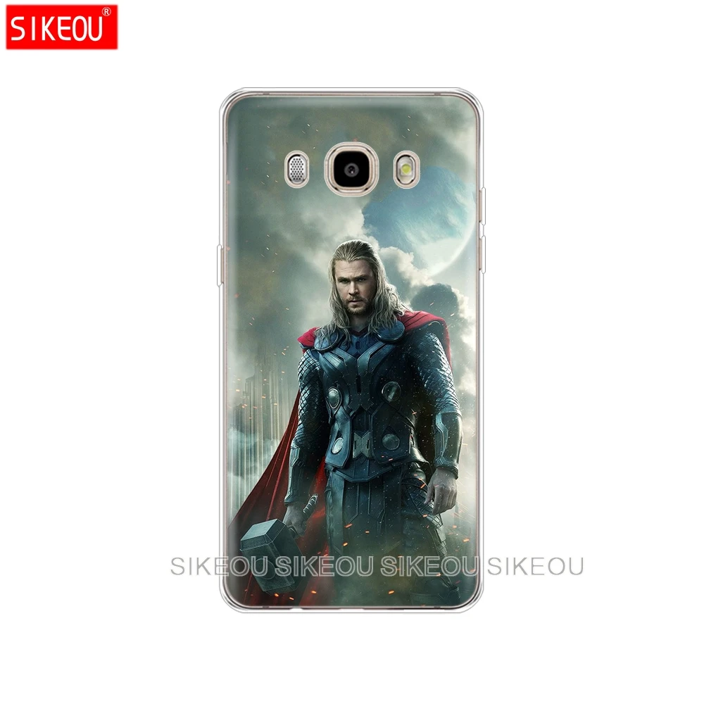 Силиконовый чехол для телефона Samsung Galaxy J1 J2 J3 J5 J7 MINI 2016 2015 prime Loki Thor|Бамперы| |