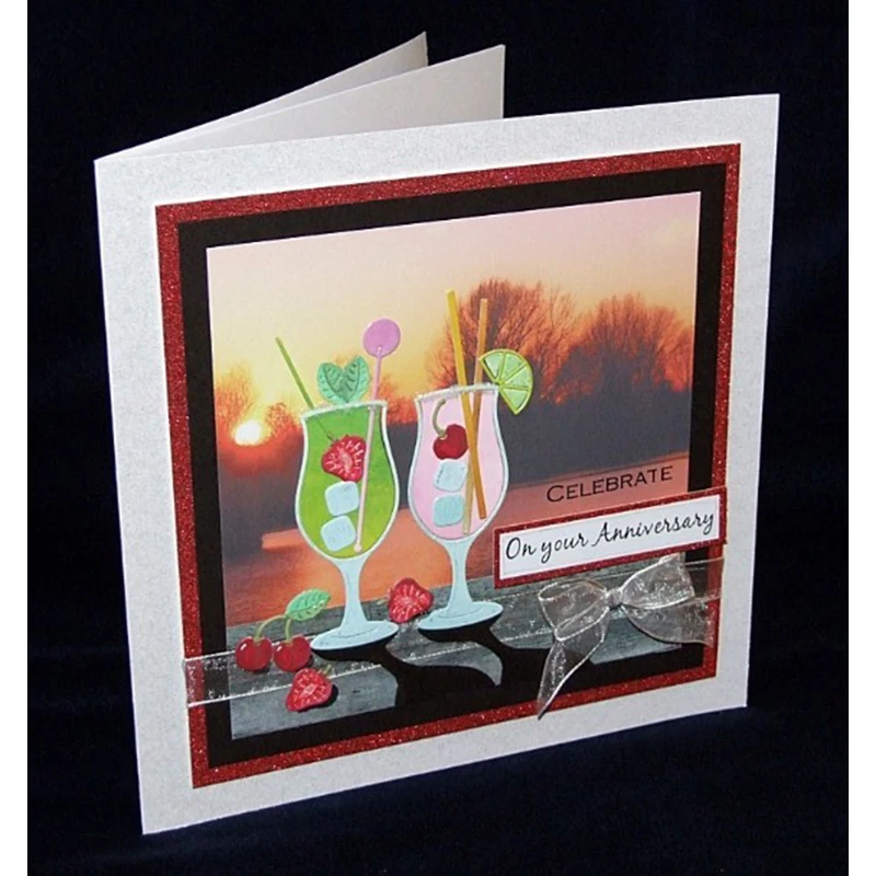 Пончики мороженое напитки приправа чайники Подсвечник металл резки штампы для DIY