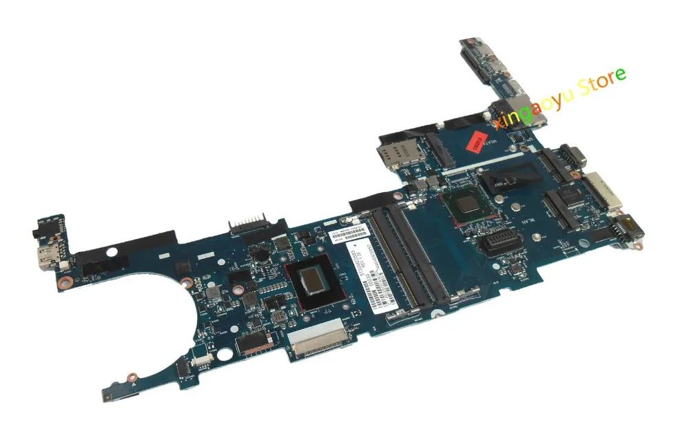 Материнская плата 702849 601 для HP EliteBook Folio 9470m со встроенным процессором 1 80 ГГц (SR0N7)