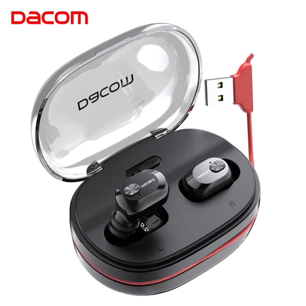 TWS-наушники Dacom K6H Pro беспроводные наушники-вкладыши для телефона Bluetooth-наушники 5 0