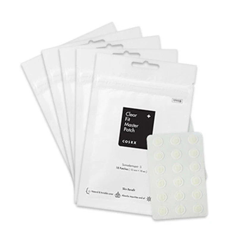 COSRX Clear Fit Master Patch 18 патчей уход за кожей лица против прыщей лечение пятна акне маска для лица