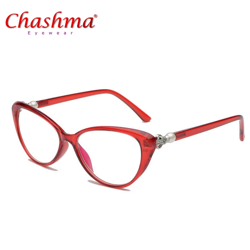 Женские и мужские очки для чтения CHASHMA винтажные кошачий глаз в стиле ретро