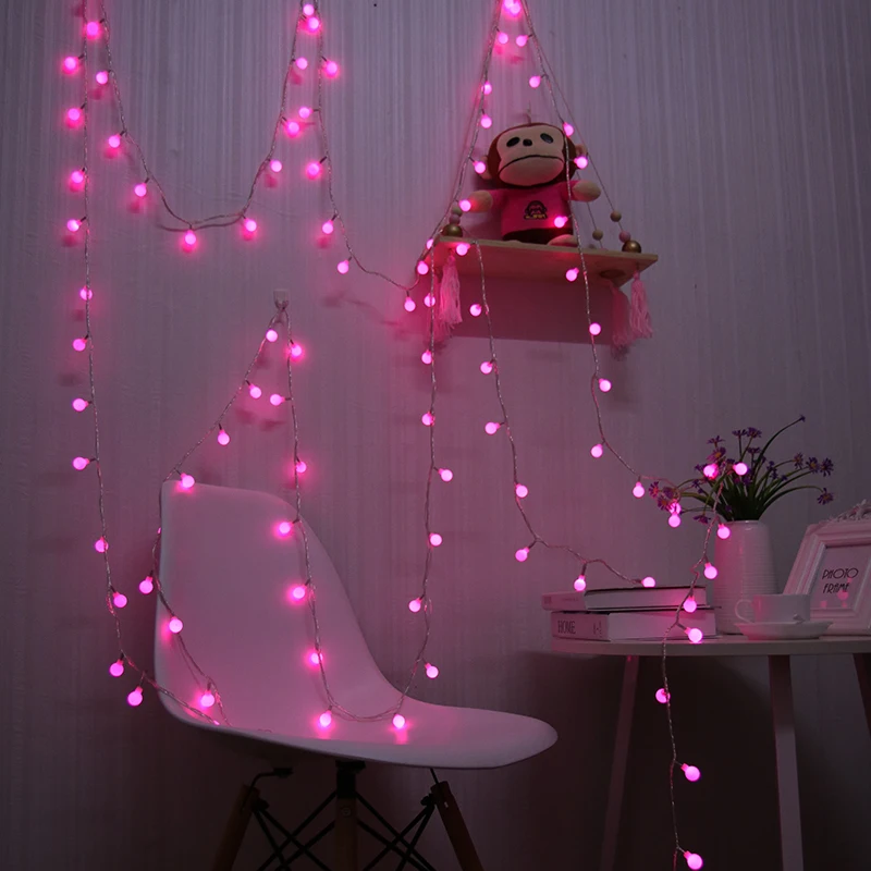 Guirlande Lumineuse Pisca De Natal хит продаж маленькие шариковые светодиодные фонари