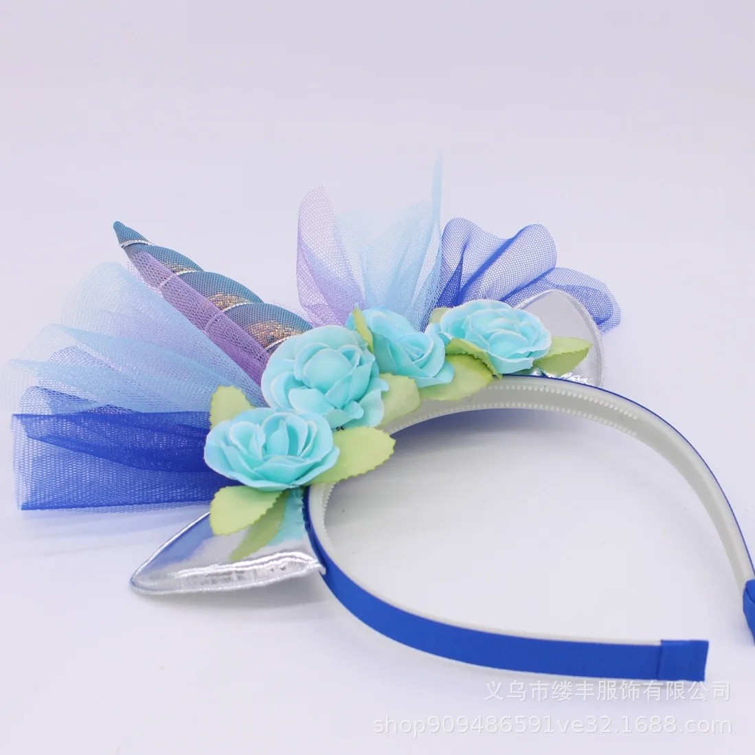 Новый Хэллоуин Единорог обруч для волос детей голова Пряжка Принцесса