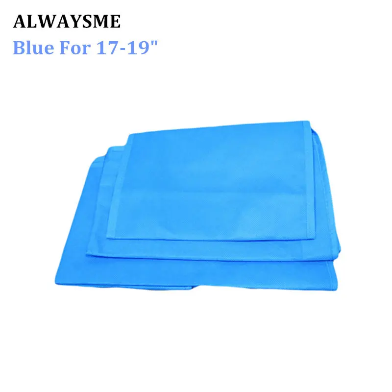 ALWAYSME 3 шт. набор 19 дюймов 21 дюймов 24 дюймов 27 дюймов защита от пыли для компьютера Универсальная подходит для всех Dell Sumsung hp lenovo Benq - Цвет: Blue For 17-19 Inch