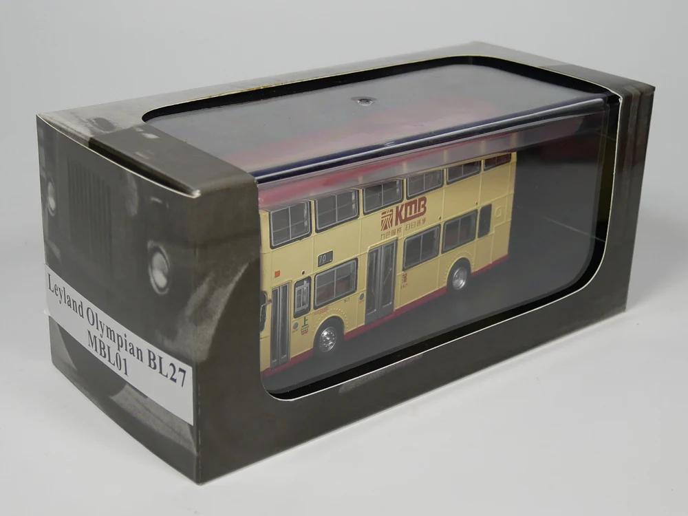 Авто ИНН-1:76 Leyland Olympian HongKong Bus KMB 70 литая модель | Игрушки и хобби