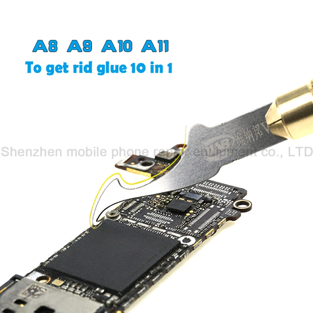 IC Motherboard Chip Repair Thin Blade Teardown Tools Remove Glue Cleaning Pry Knife For iPhone A8 A9 A10 A11 CPU Removal | Инструменты
