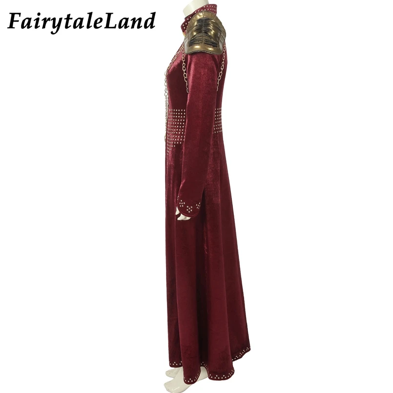 Cersei Lannister/костюм для косплея; костюм на Хэллоуин; костюм для косплея; костюм для игры престолов; 8 сезон; платье королевы Серсеи Ланнистер