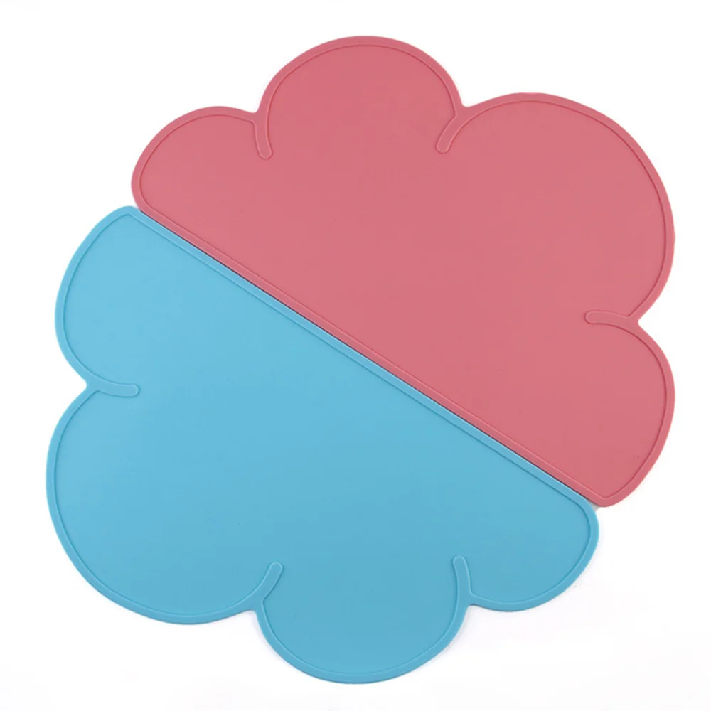 Силиконовый милый облачный коврик для кормления домашних животных собак миска