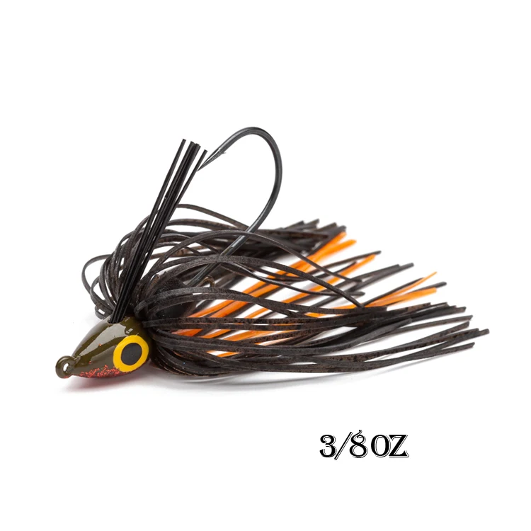 Рыболовные снасти 3/8oz резиновый зажим Pesca Jig Head крючки блесны искуственные паллет, блесна, приманка, дергающаяся приманка мягкий крючок под червя бас приманки H30