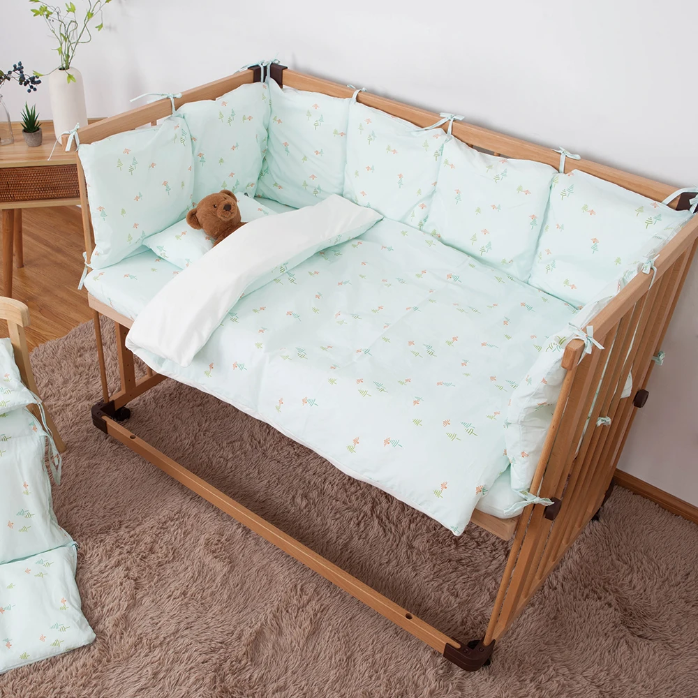 

Baby Bedding Sets New 2019 Newborn Baby Head Protection Safe Bed Bumper Cushion Toddler Sleeping Printed Infant Crib Baby Bumper
