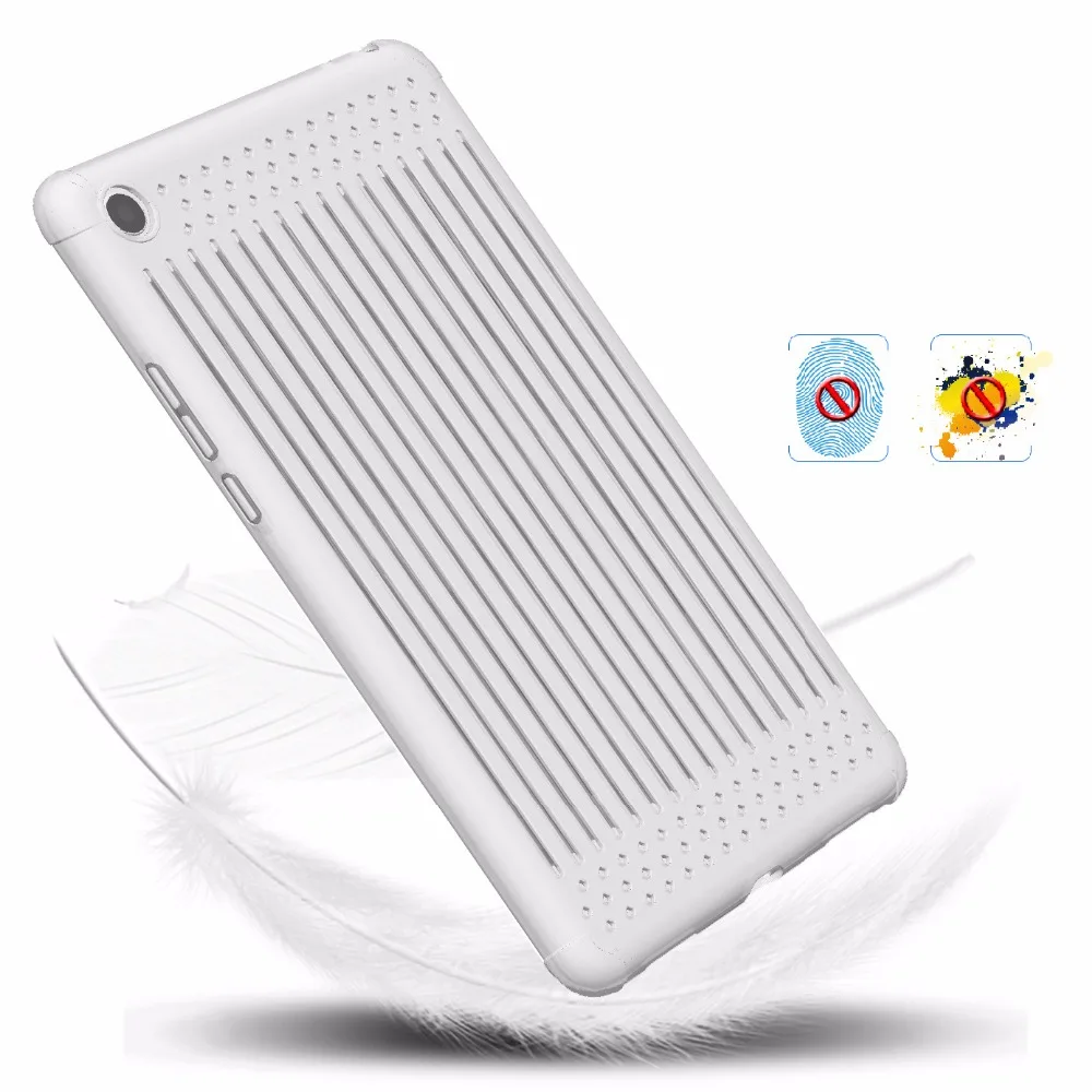 Чехол для планшета xiaomi mi pad 4 Ультратонкий чехол из ТПУ на заднюю панель откидные