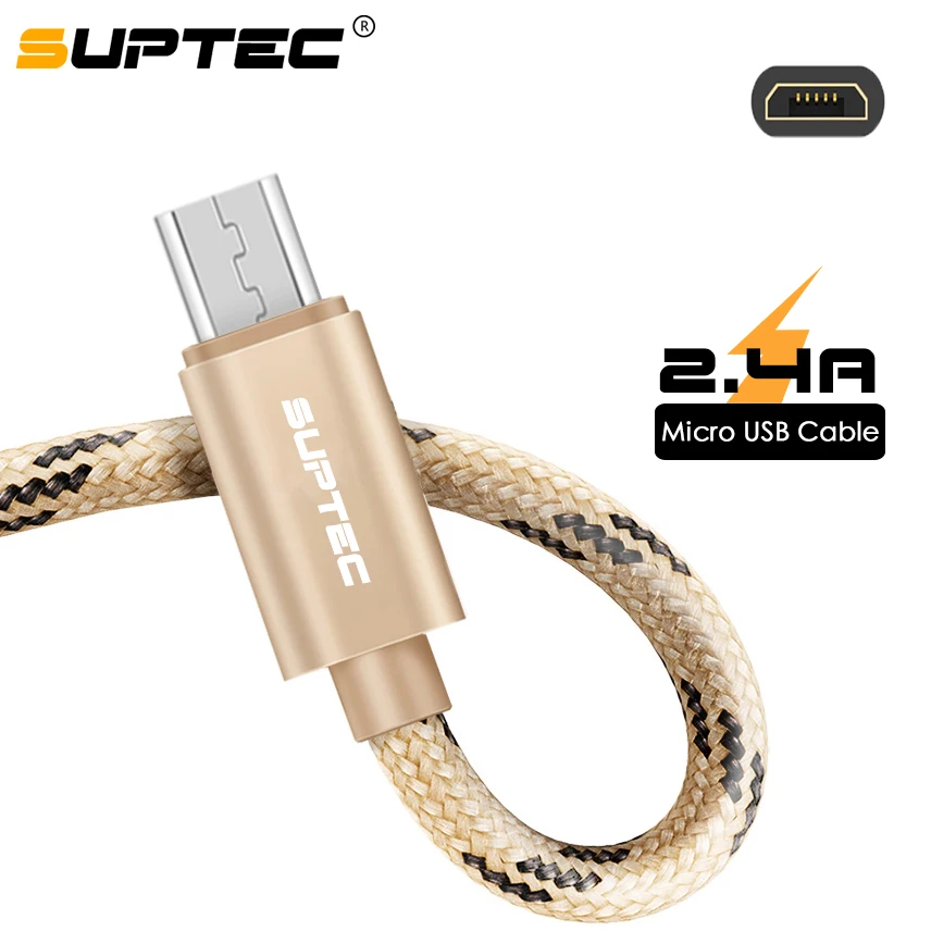 Кабель Micro USB SUPTEC а нейлоновые кабели для быстрой зарядки и передачи данных