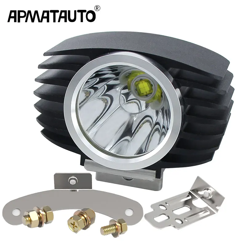 

1x LED Car External Headlight 15W 10W White High/Low Motorcycle DRL Headlamp Spotlight Drive Fog Spot Lights DC12V/24V