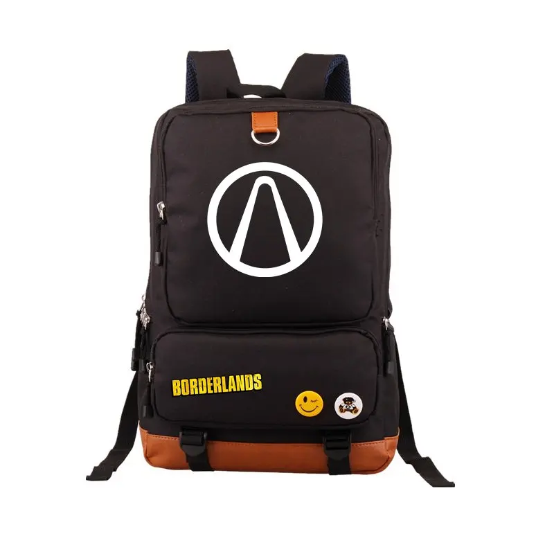 Горячая игра borderland рюкзак черный школьные сумки Bookbag Косплей геймер Дети Подростки плечо ноутбук дорожные сумки подарок