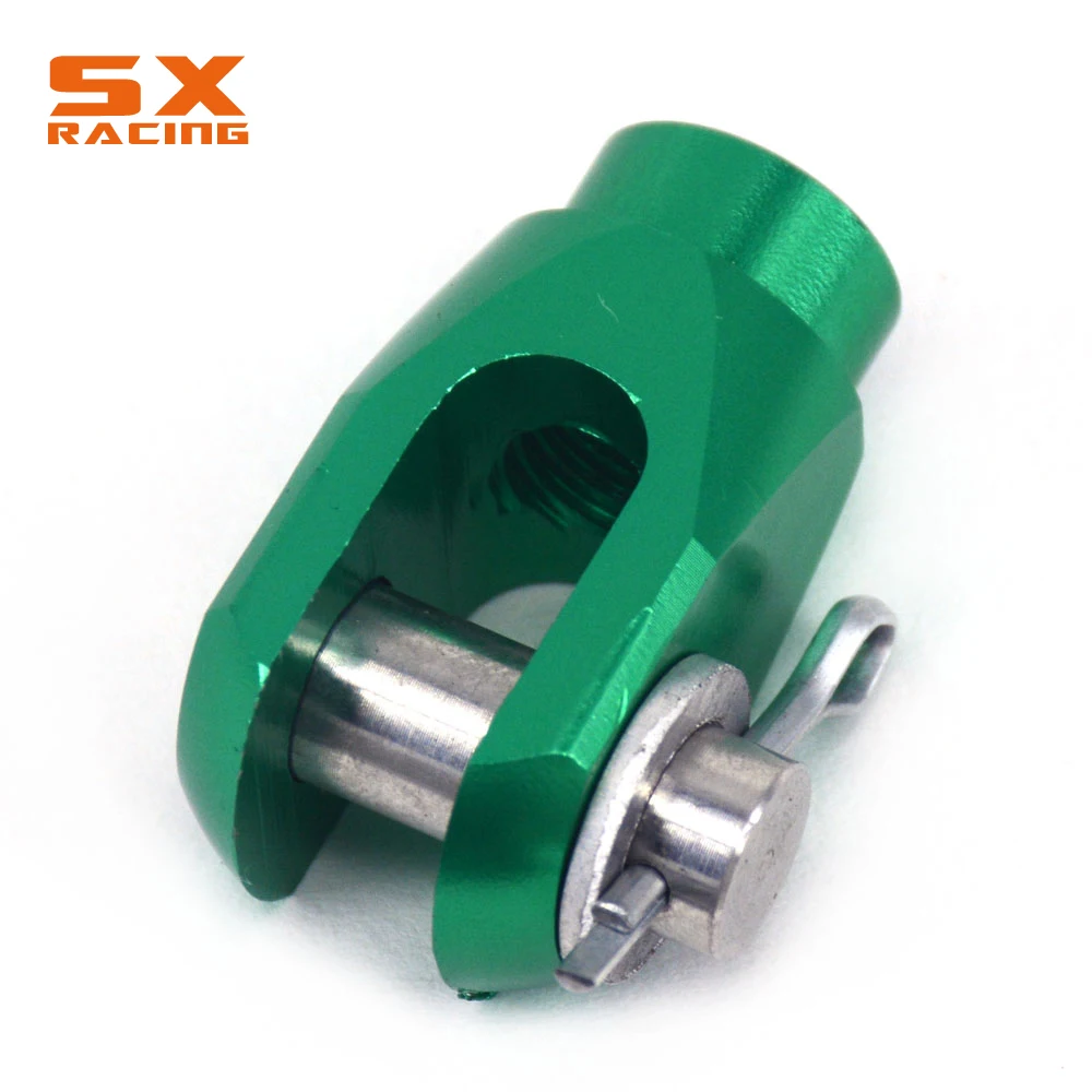 Алюминиевый задний тормозной Скоба Motocross Green CNC для KAWASAKI KX65 KX125 KX250 KX250F KX450F KXF250 KXF450