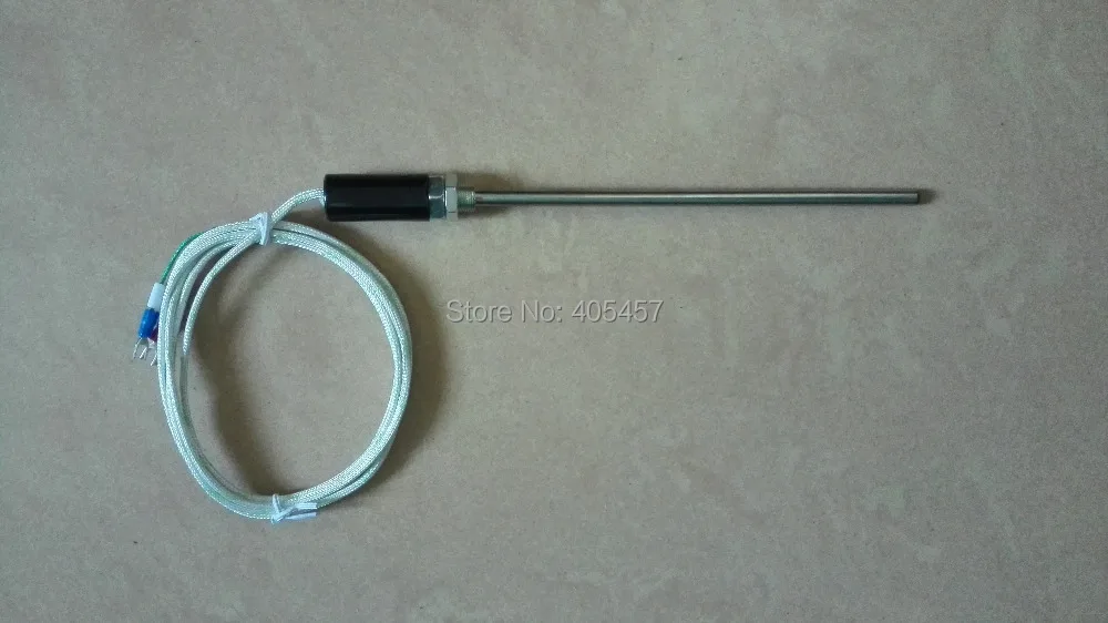 

WRJT-03 J type 7*200mm Probe Thermocouple Oven Thermal Couple with 2 meter thermocouple extension wire