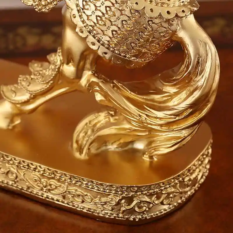 Высота Silver Статуэтка Лошадь Щепка животных Скульптура резиновая фигурка