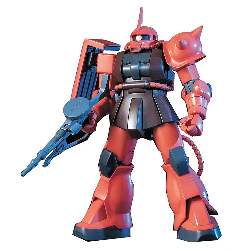 Bandai Gundam 12814 HGUC 1/144 032 MS-06S Заку II мобильный костюм сборки модель Наборы фигурки