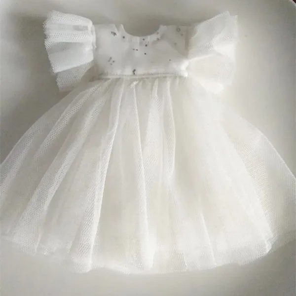 Белый 6 BJD кукла платье белый-ob24 ob 27 blyth licca pullip - Цвет: Белый