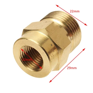 1 шт., новая муфта-адаптер для снежной пены для стиральной машины 14 дюйма F - M22 для Kranzle Karcher
