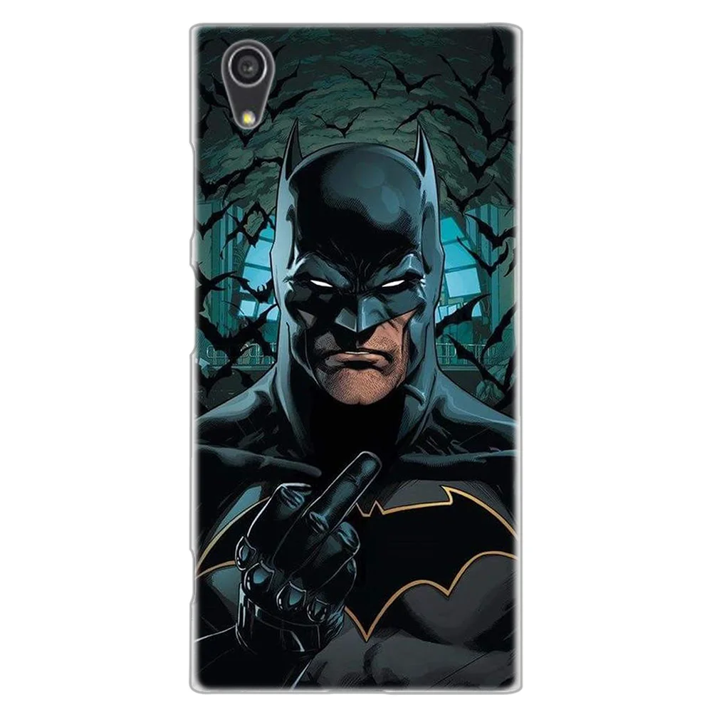 Модный чехол MLLSE Marvel с Бэтменом для sony Xperia X XA XA1 XA2 Plus XA3 XZ XZ1 XZ2 XZ3 XZ4 Compact L1 L2 L3