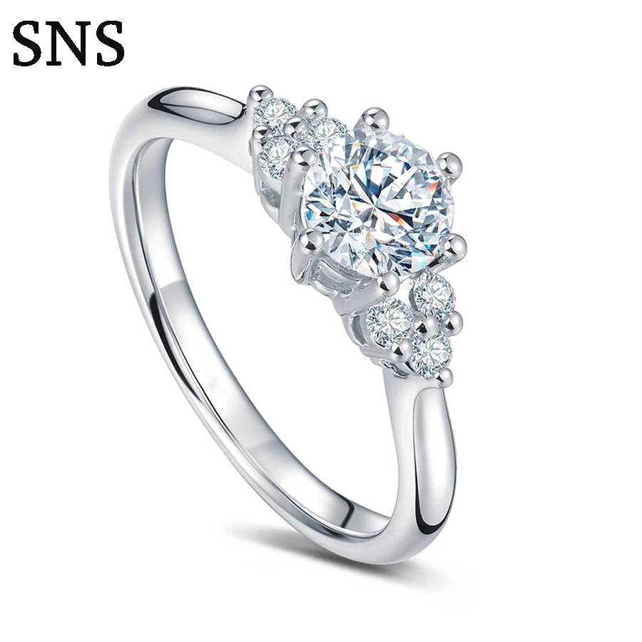 

14K White/Yellow/Rose Gold (AU585) Women Wedding Ring 0.3 CT H/SI Certified Real Natural Round Cut Diamond Engagement Ring