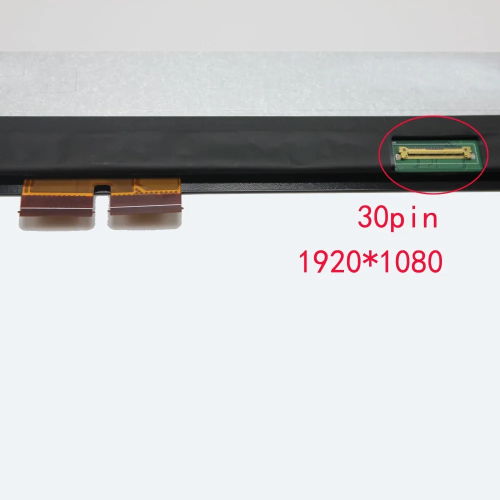 ЖК-дисплей для ноутбука Lenovo Yoga 710-14ISK 80TY сенсорная стеклянная панель дигитайзер в