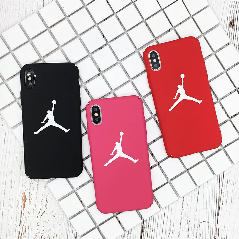 Flyman Jordan Cover Case For iPhone 7 8 Plus 6 S 6S 6Plus Celular Hard PC Phone Carcasa Cases X 5 5S XR XS MAX Fundas |