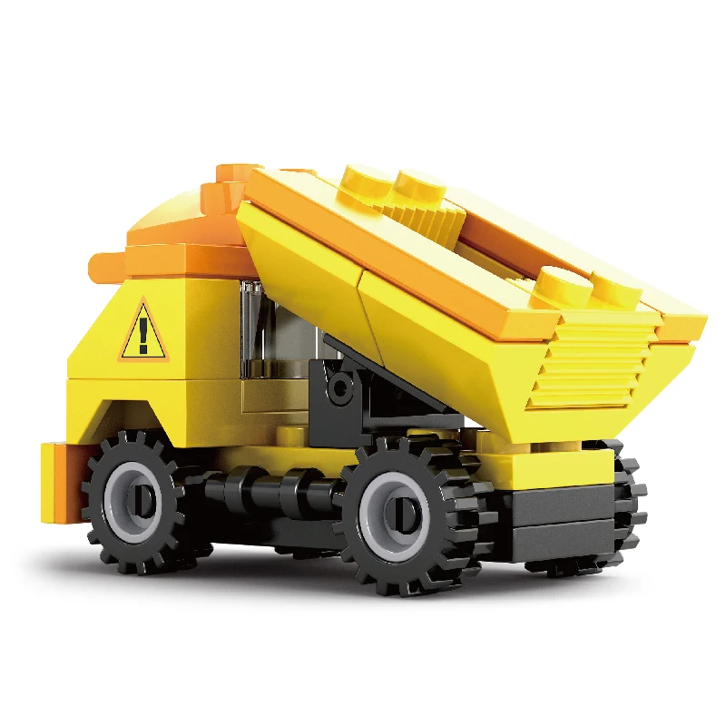 AUSINI City Construction самосвал строительные блоки игрушки для детей модель грузового