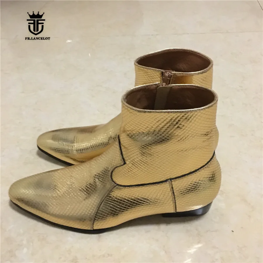 Эксклюзивные вечерние деловые ботинки ручной работы из натуральной кожи со