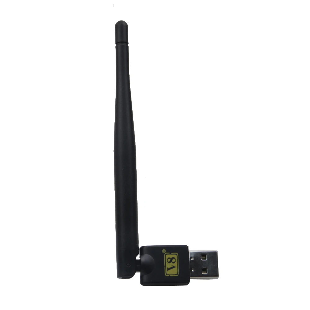 Для Freesat V7 V8 150 Мбит/с RT5370 мини беспроводной USB адаптер Lan Карта 802.11n/g/b Wifi приемник