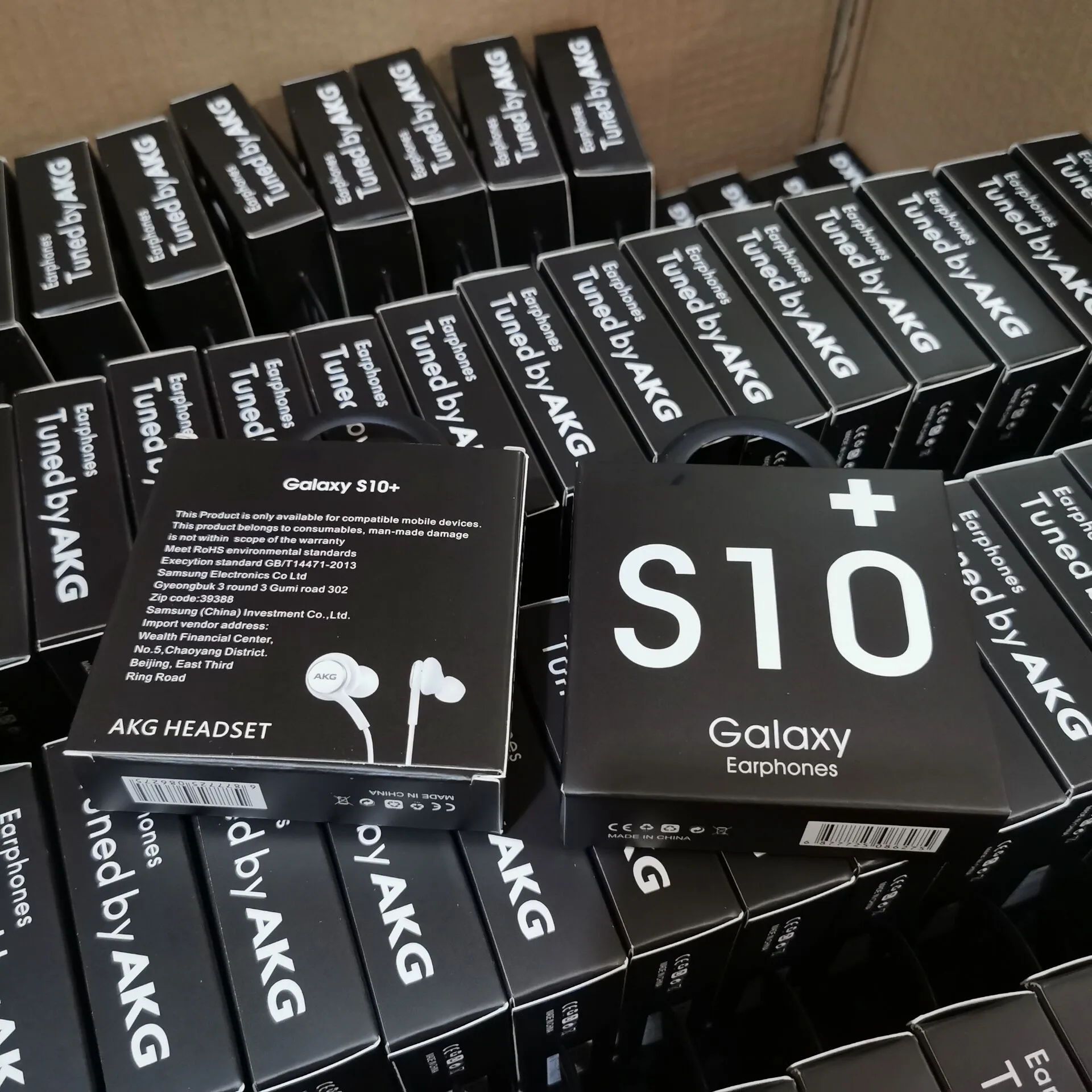 100 шт./высококачественные наушники вкладыши с дистанционным микрофоном для