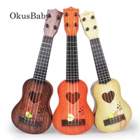 2021 newest mini ukulele simulation guitar baby kids musical instruments toy music education development birthday gifts for kids