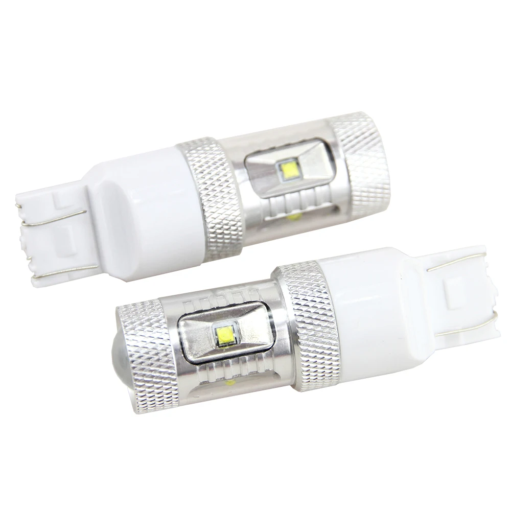 2X W21W T20 7443 led Авто canbus 12V Led Автомобильный стоп резервный обратный свет Задний