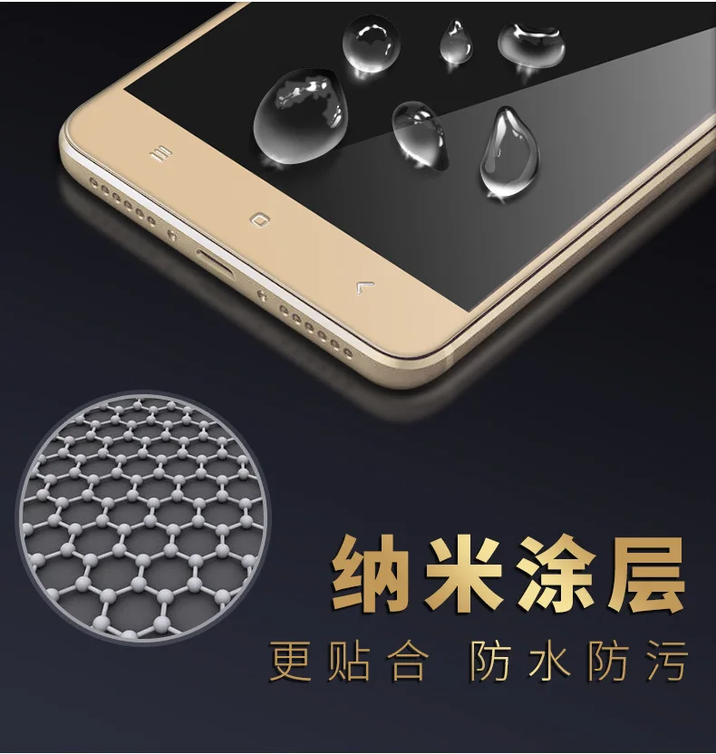 Для Xiaomi Redmi 4 4A note4X note4 6 5C 5X 5S плюс max2 Стекло закаленное 2.5D полное покрытие закаленное Экран защитная плёнка для НУА Вэй