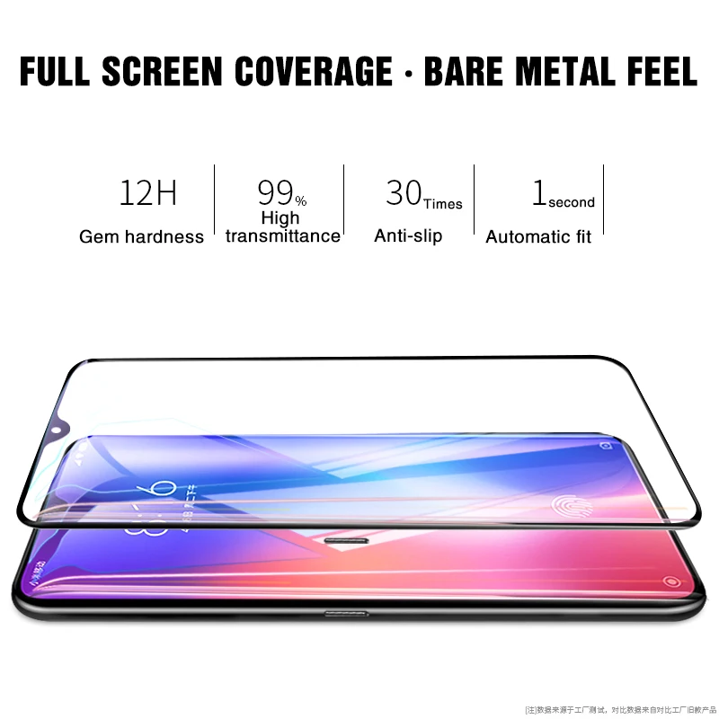 Изогнутое закаленное стекло 9D для xiaomi redmi note 7 5 6 pro Защита экрана 6A 5A plus S2 7|Защитные