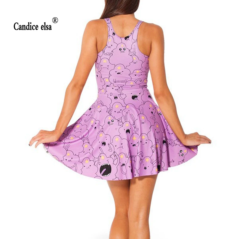 Женское платье Эльзы CANDICE с цифровым принтом оптовая продажа плиссированная