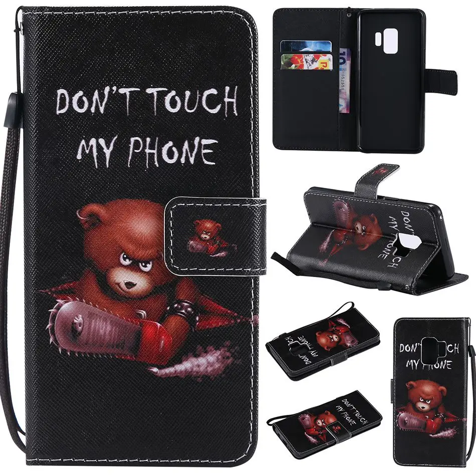 Coque фипс чехол для samsung Galaxy S3 мини S4 S5 S6 S7 край S8 плюс S9 J1 J3 Prime J5 J7 J120 J320 J330 J530 чехол сумка - Цвет: Style 8
