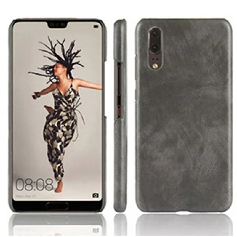 For Huawei P20 Pro phone bag case Luxury Vintage Skin PU leather Protective Case Cover lite | Мобильные телефоны и