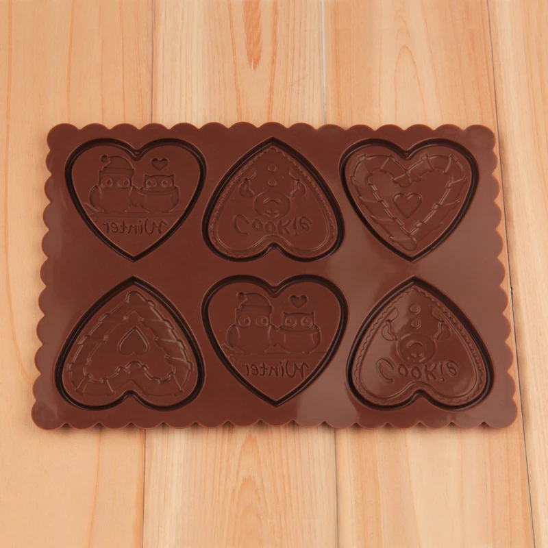 Бесплатная доставка FDA высокое качество силиконовая форма для выпечки в виде