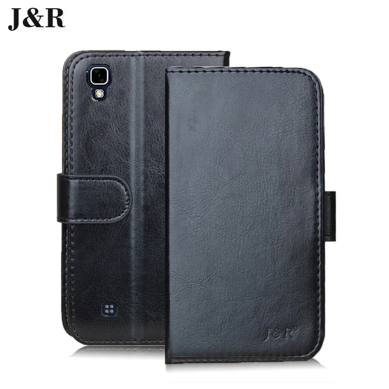 J & R для LG X стиль чехол кожаный телефона K200DS Кожа Книга Стиль откидной Чехол Kicktand