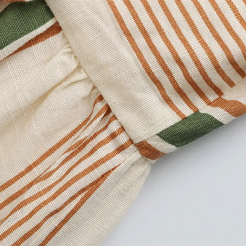 NSZ Для женщин в полоску летнее платье миди Спагетти ремень Плиссированные на