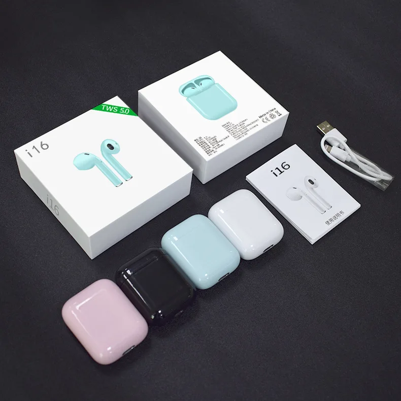 I16 TWS Bluetooth наушники i7S tws x7 беспроводные Handsfre гарнитура спортивные pk i10 i30