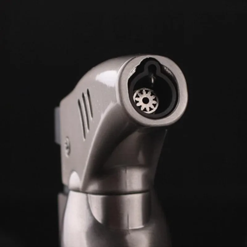 Металл Зажигалка Факел турбо зажигалка газовая бутан мини 1300C сигары сигареты