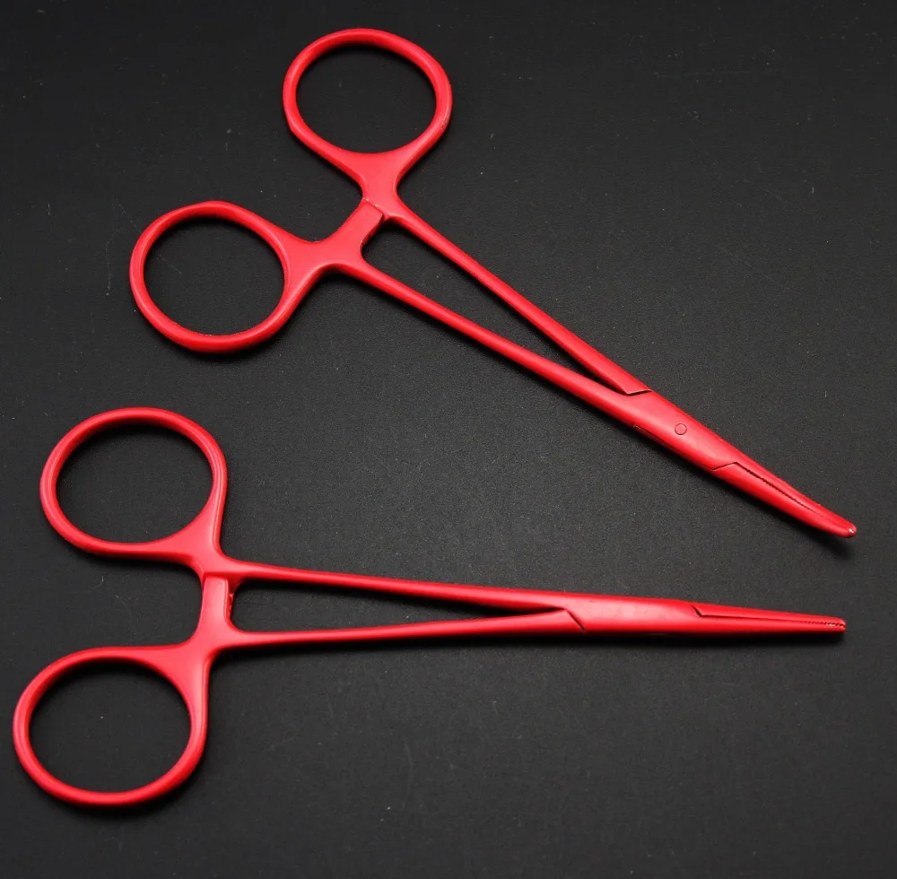 Профессиональные медицинские локоть прямые 12,5 см Hemostat мульти инструмент ушные волосы триммер для носа плоскогубцы инструменты триммер для носа Плоскогубцы Для первой помощи